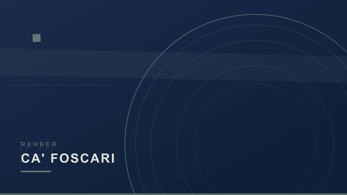 Università Ca' Foscari Venezia — Venezia, İtalya