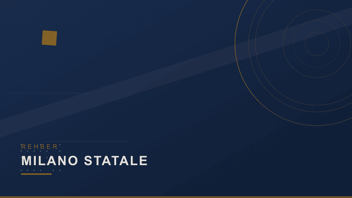 Università degli Studi di Milano (Statale) — Milano, İtalya