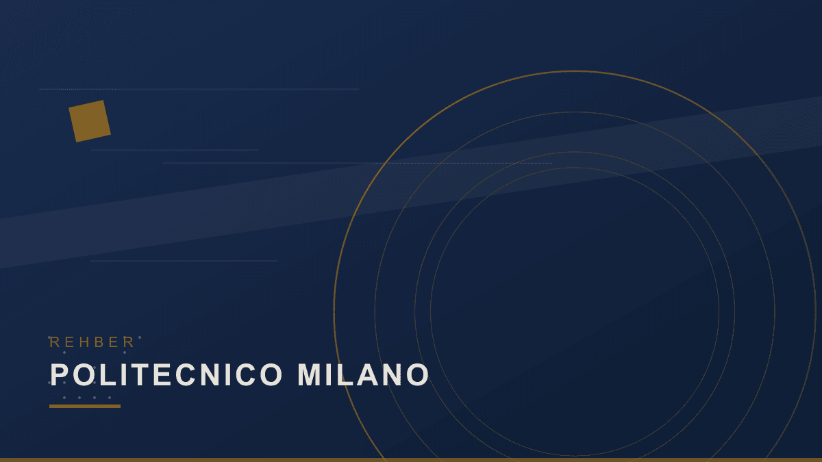 Politecnico di Milano — Milano, İtalya