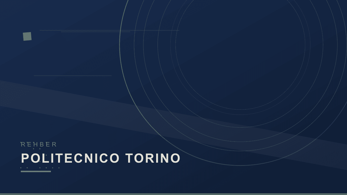 Politecnico di Torino — Torino, İtalya